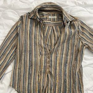 Free people boho shirt